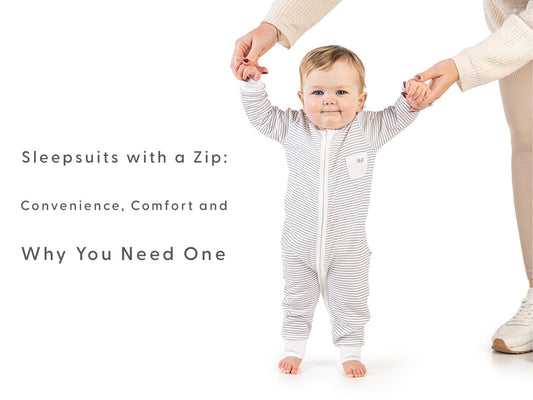 The Ultimate Guide to Baby Sleepsuits with a Zip: Convenience, Comfort and Why You Need One
