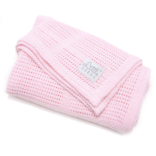 Pink Cellular Blanket