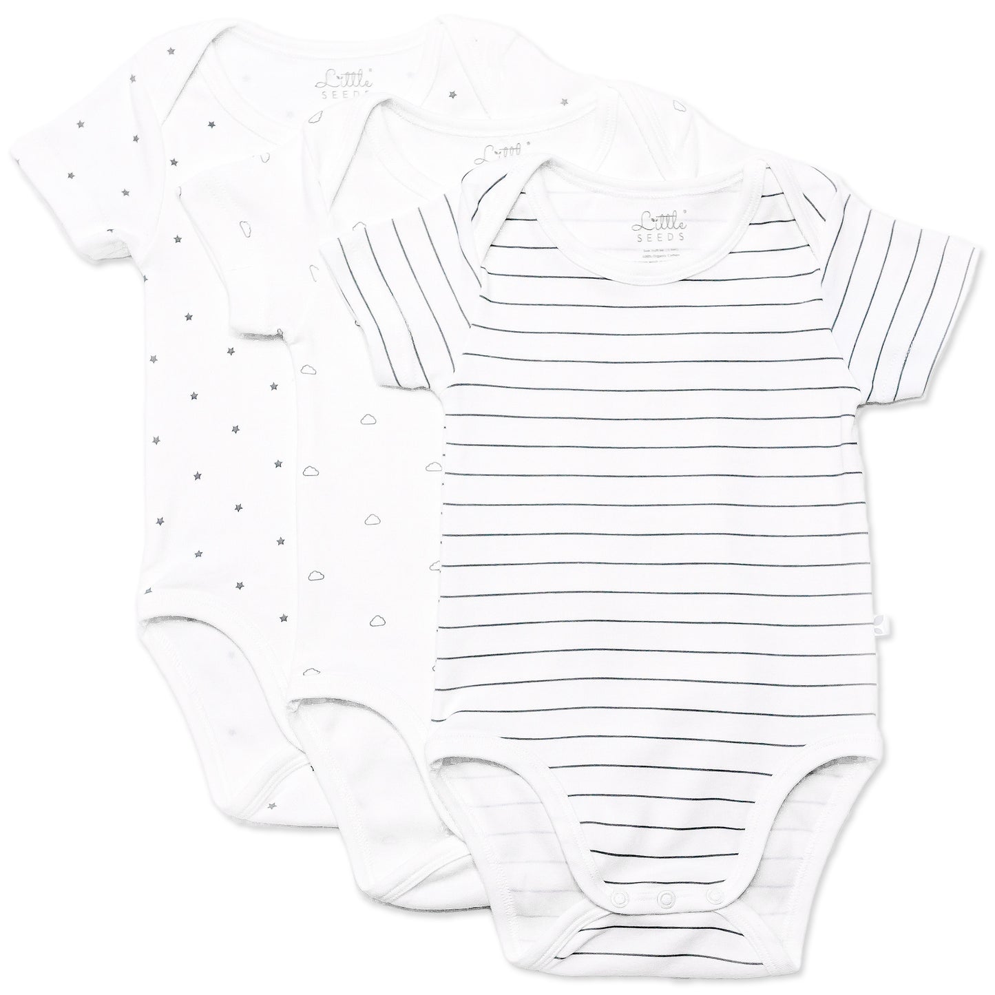 Patterned Bodysuits - Pack of 3