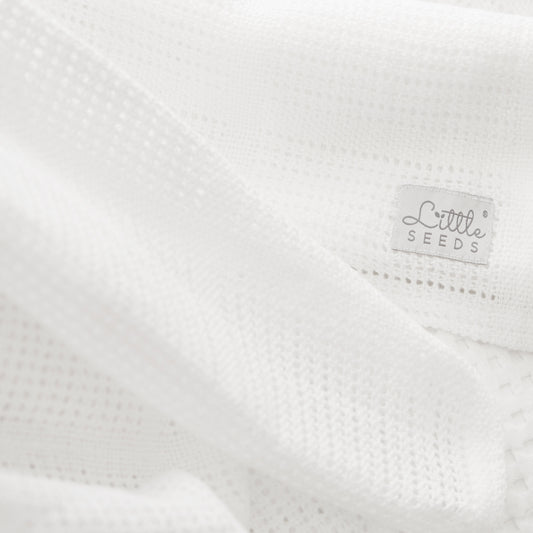 White Cellular Blanket