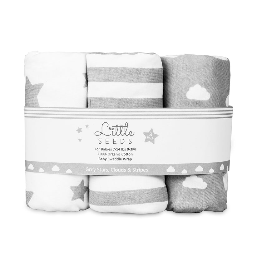 Swaddle Blankets Little Seeds Organic Cotton Swaddles